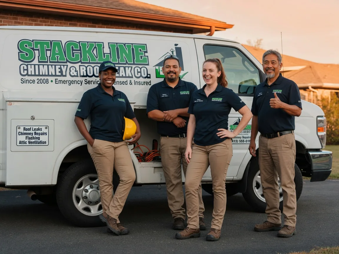 Chimney flashing repair company in Traskwood, AR